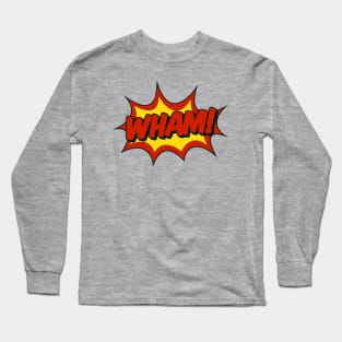 Wham! Comic Effect Long Sleeve T-Shirt